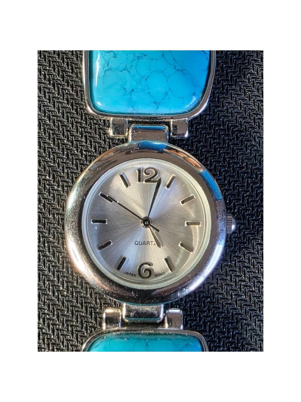 Women's Unbranded Silver & Turquoise colored Quartz Watch, One Size